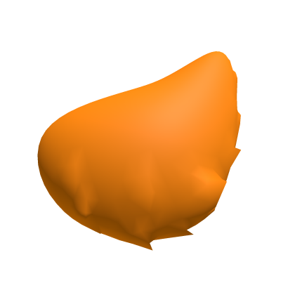 Orange Bunny Tail