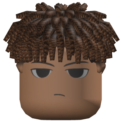 Short Curly Twists Hair (Dark Brown)