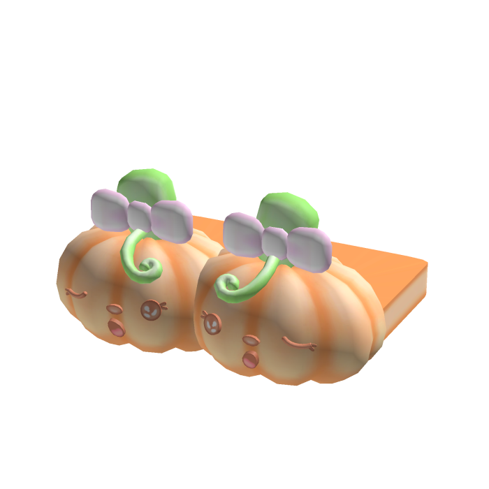 . ‿ ♡ pumpkin halloween num nom slippers