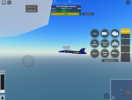 We are pilot training flight simulator blue angels