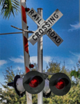 Railroad crossing fans group