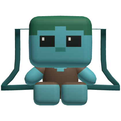 Zombie Pixel Plushie Backpack [1.0]