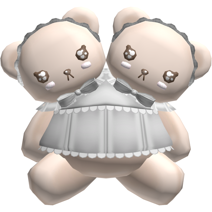Cute Sensitive Light Bown Teddy Bear in Grey