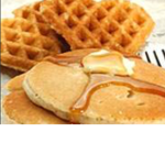 Pancakes and waffles