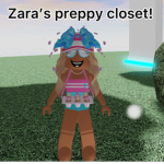 Zara’s preppy closet!