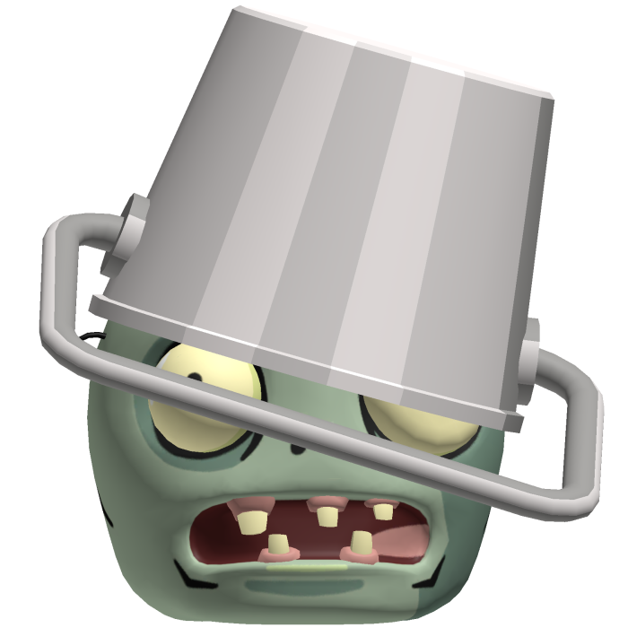 Zombie with Bucket