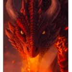 Red dragons/loaf of breads.