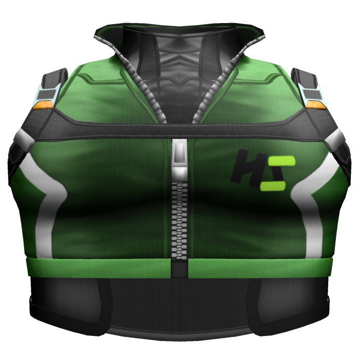 Sierra Cosplay Green Vest