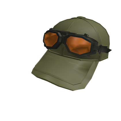 Techwear Goggle Urban Cap [Olive / Black] Roblox item