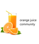 orange juice community