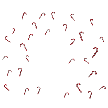 Christmas Candy Cane Aura Roblox item