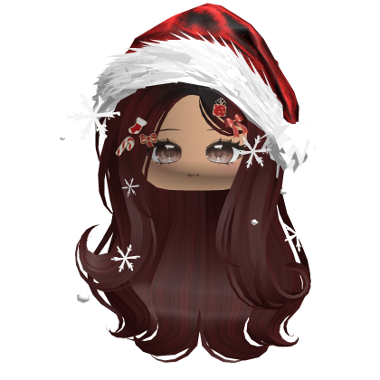 Lush Gentle Swirls w/Santa Hat (Ginger)