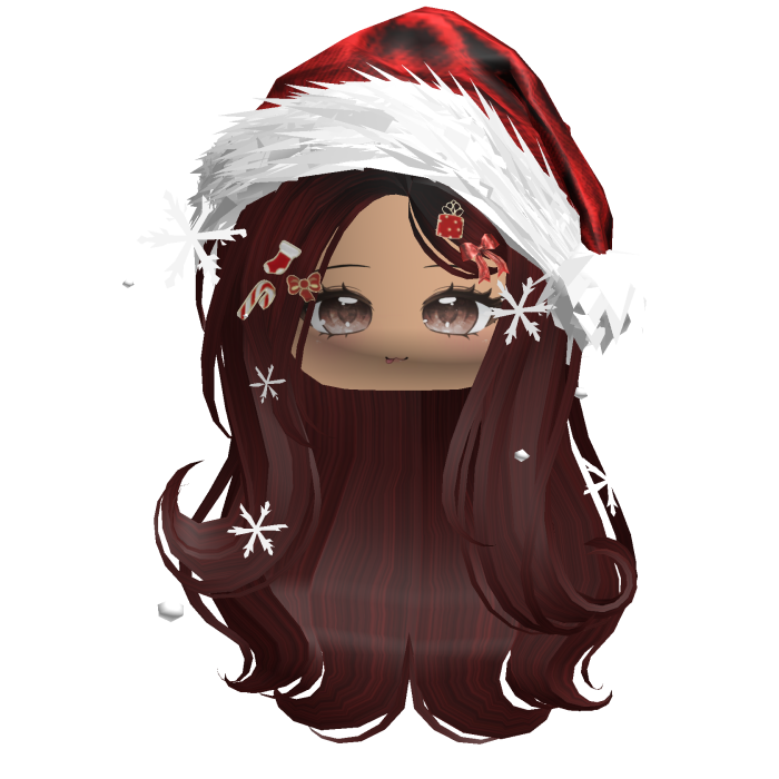 Lush Gentle Swirls w/Santa Hat (Ginger)