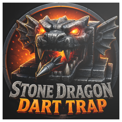 Stone Dragon Dart Trap Made by Zelgraz