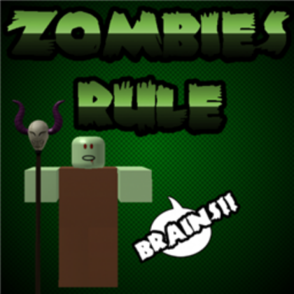 Zombies Rule Logo READ DESCRIPTION Roblox decal