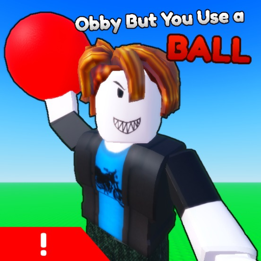 Obby but you use a Ball 🎯 official Roblox game thumbnail