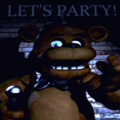 Let's Party FNAF Poster Roblox decal