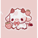 Strawberry pink!