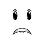 losing smile