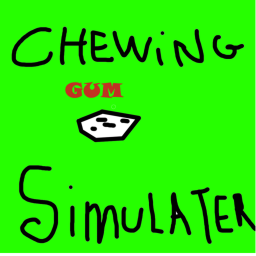 Chewing gum simulater