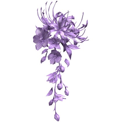 配置 lavender spider lily vines flower arrangement
