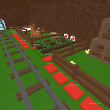 ★Cart Ride Tycoon Through a Farm★