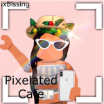 Pixelated Blossom Cafe