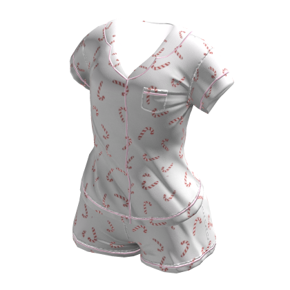 Christmas Candy Cane Pajamas