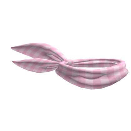 Cute Hachi Nana Pink Plaid Neckerchief