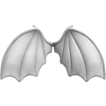 Cute Demon Wings - White Roblox item