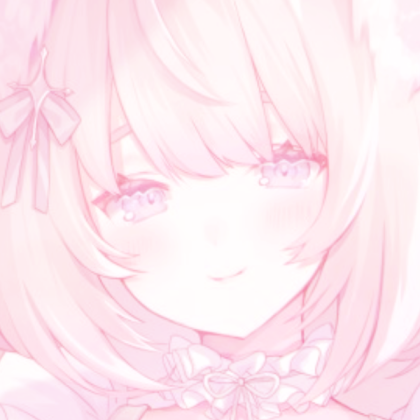 kawaii pink girl icon Roblox decal
