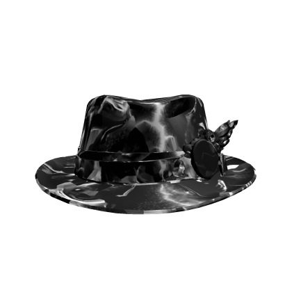 Black and White fedora