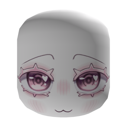 [CODE: KAW4II] pink kawaii cute chibi happy face