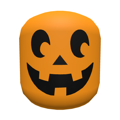 🎃Pumpkin Head with 3D Face Roblox item