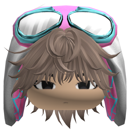 Spider Gwen Hood Boy Messy Milktea Hair w/ Face Roblox item
