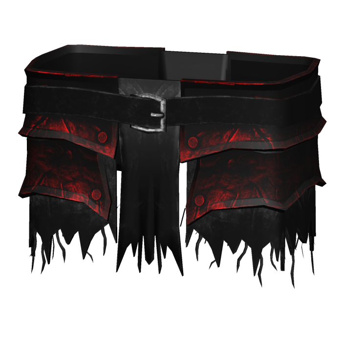 Crimson Medieval Knight Waist