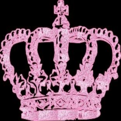 y2k mcbling pink crown tapestry poster Roblox decal