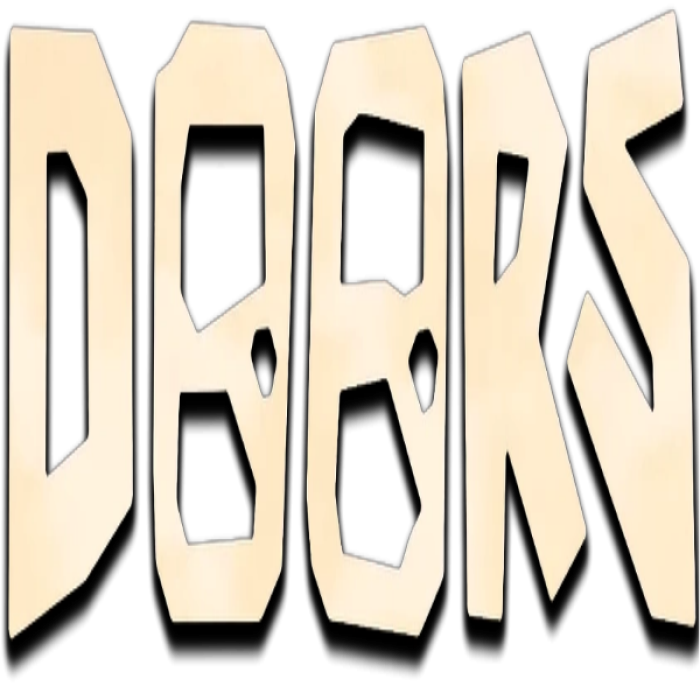 DOORS Logo with Shadows Roblox decal