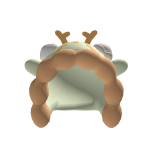 Orange Fluffy Deer Hood