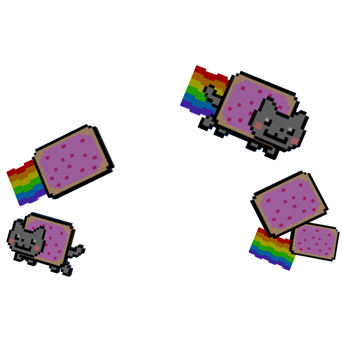nyan stickers