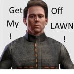 Get off my lawn!!