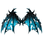 Blue spike wings
