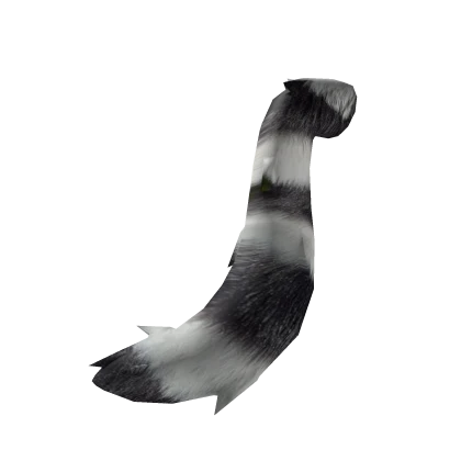 White Black Stripes Furry Tail Roblox Item Rolimon s