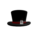 BIG: Magician Ghost Top Hat for Eyes