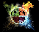 The rainbow smiles