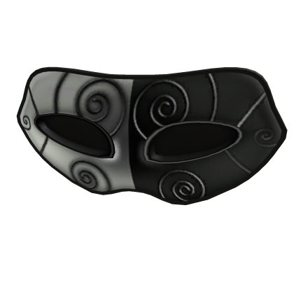 Black and White Mystery Mask
