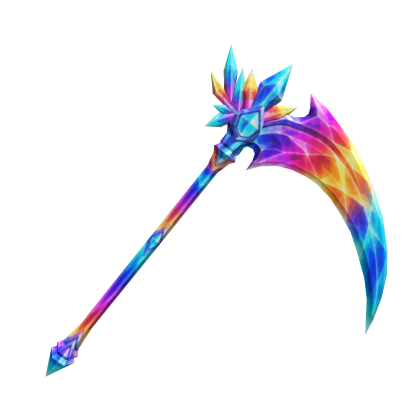 Rainbow Aura Scythe