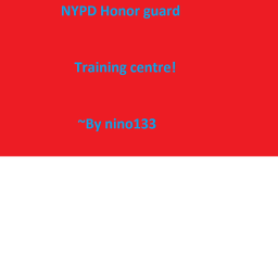 NYPD Honor Guard Training center