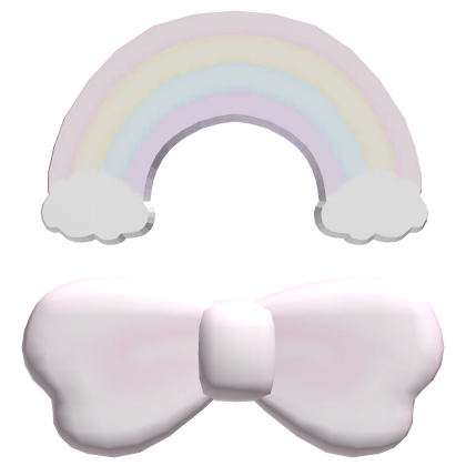 rainbowbowhairclip