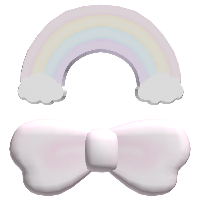 rainbowbowhairclip